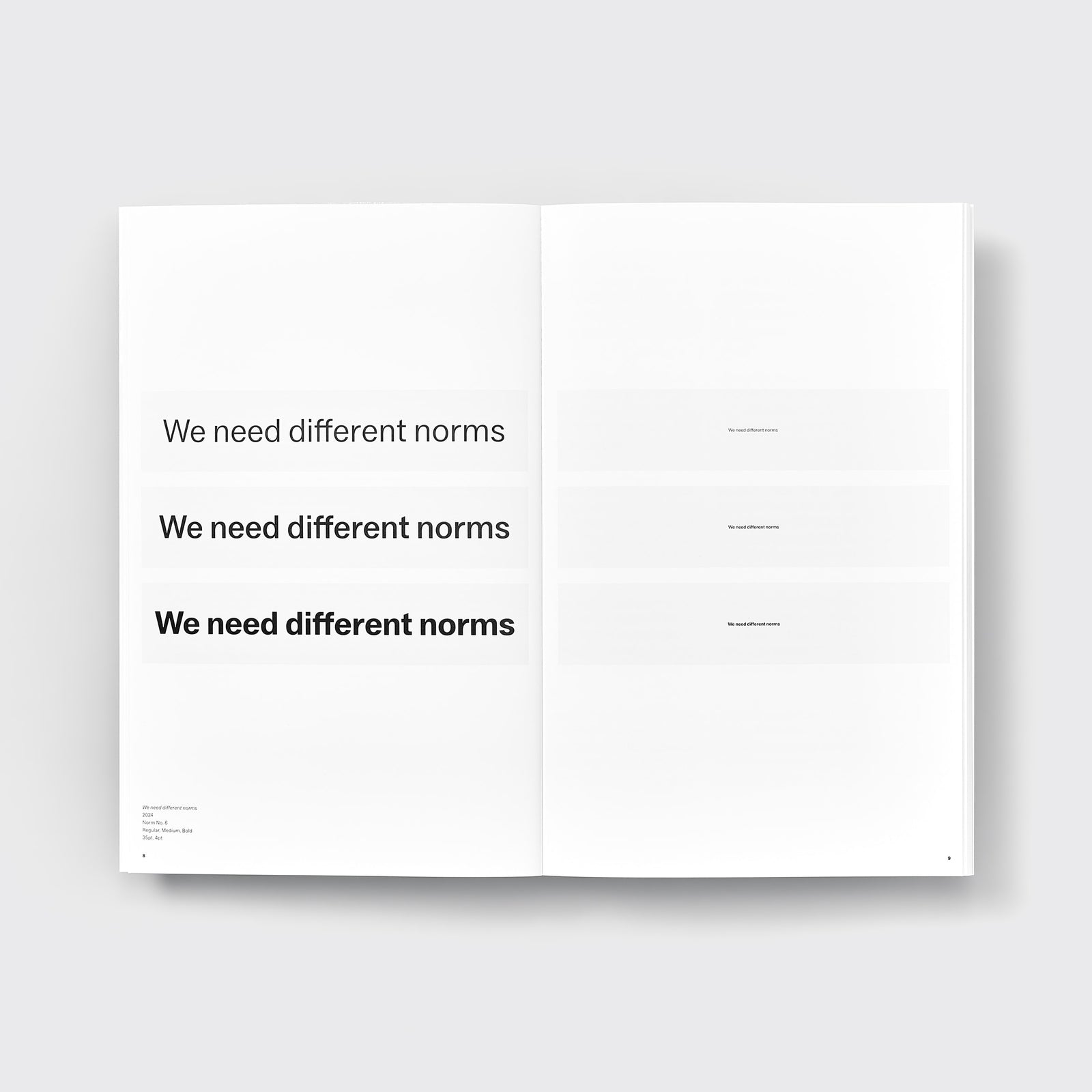 Developing Norm No. 6