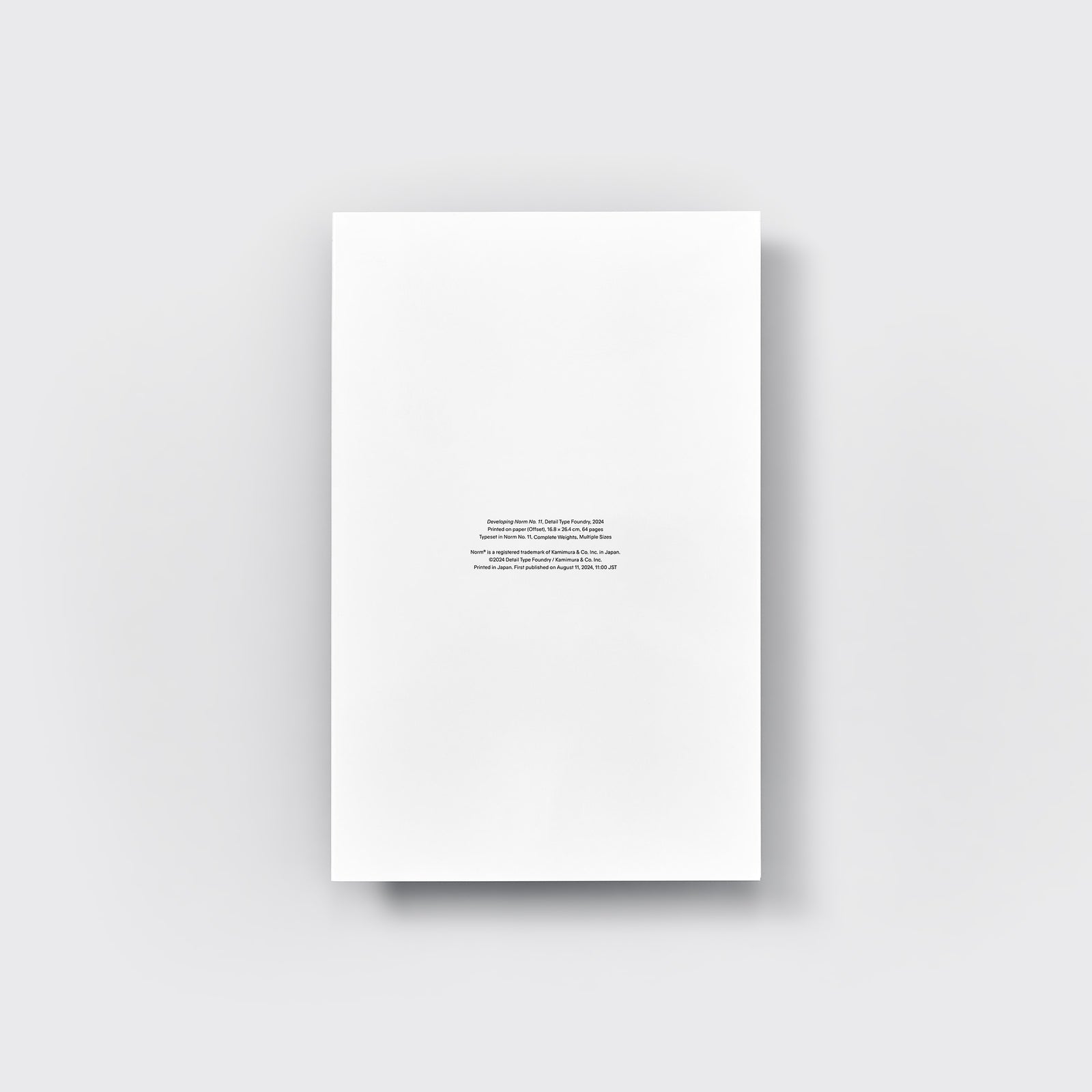 Developing Norm No. 11
