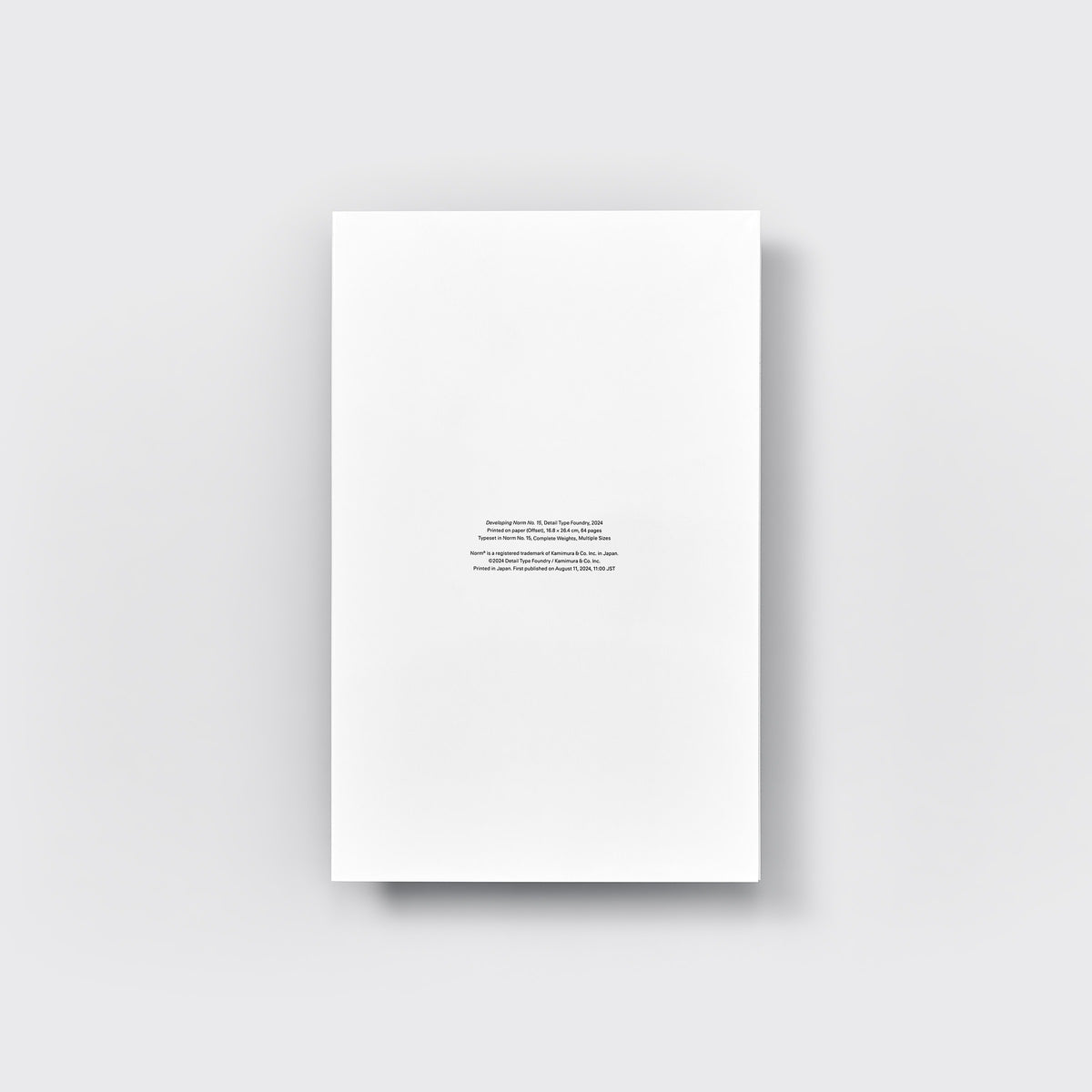 Developing Norm No. 15