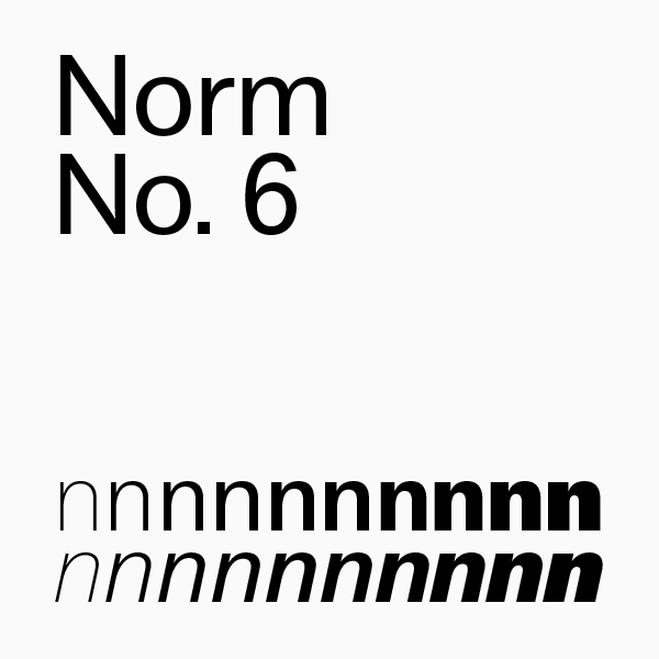 Norm No. 6 Product Image